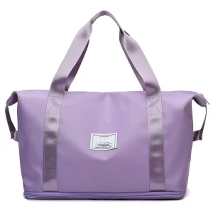 BOLSA VIAJERA MORADA