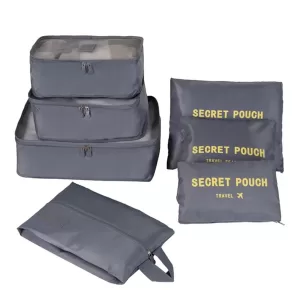KIT DE 7 BOLSAS SECRET GRIS