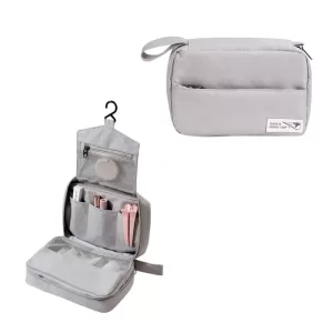 COSMETIQUERA TOKIO TRIPLE GRIS