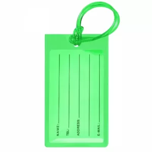 IDENTIFICADORES DE PVC NEON GREEN