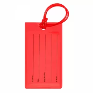 IDENTIFICADORES DE PVC ROJO