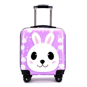 MALETA CON RUEDAS CONEJO