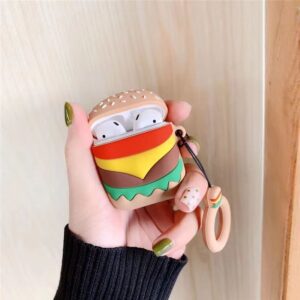 ESTUCHE PARA AIRPODS DE HAMBURGUESA