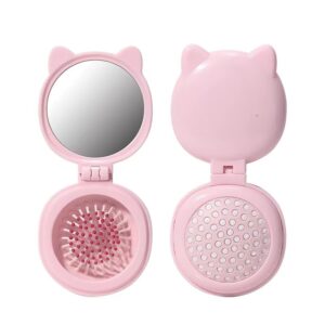 CEPILLO DE CABELLO REDONDO ROSADO