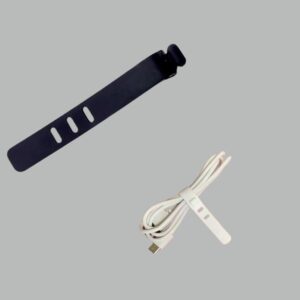 SUJETADOR DE CABLES NEGRO