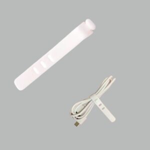 SUJETADOR DE CABLES BLANCO