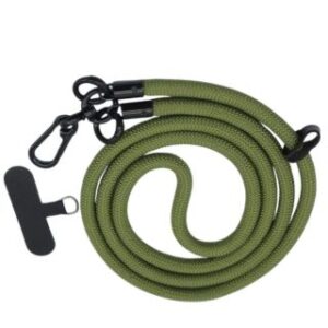 CORREA PARA TELEFONO MOVIL VERDE OLIVO