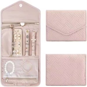 JOYERO PLEGABLE ROSADO