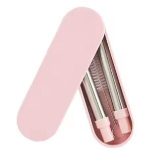 PAJILLA DE METAL ROSA PASTEL