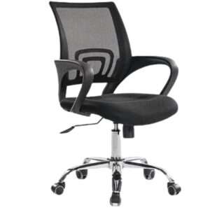 SILLA EJECUTIVA 107 CROMADA