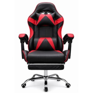SILLA GAMER RED BLACK