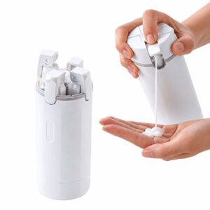 KIT DE 4 BOTES REDONDO BLANCO