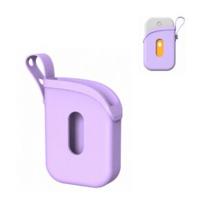 ESTUCHE DE SILICON PARA ATOMIZADOR COLOR MORADO