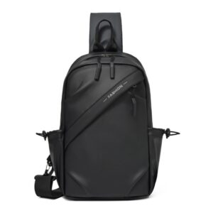 MOCHILA CHEST CRUZADA COLOR NEGRO