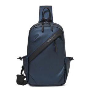 MOCHILA CHEST CRUZADA COLOR AZUL
